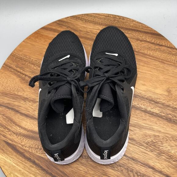 Nike Legend React Shoes Mens Size 7.5 Black Running Comfort Walking Gym Sneakers - Picture 5 of 8